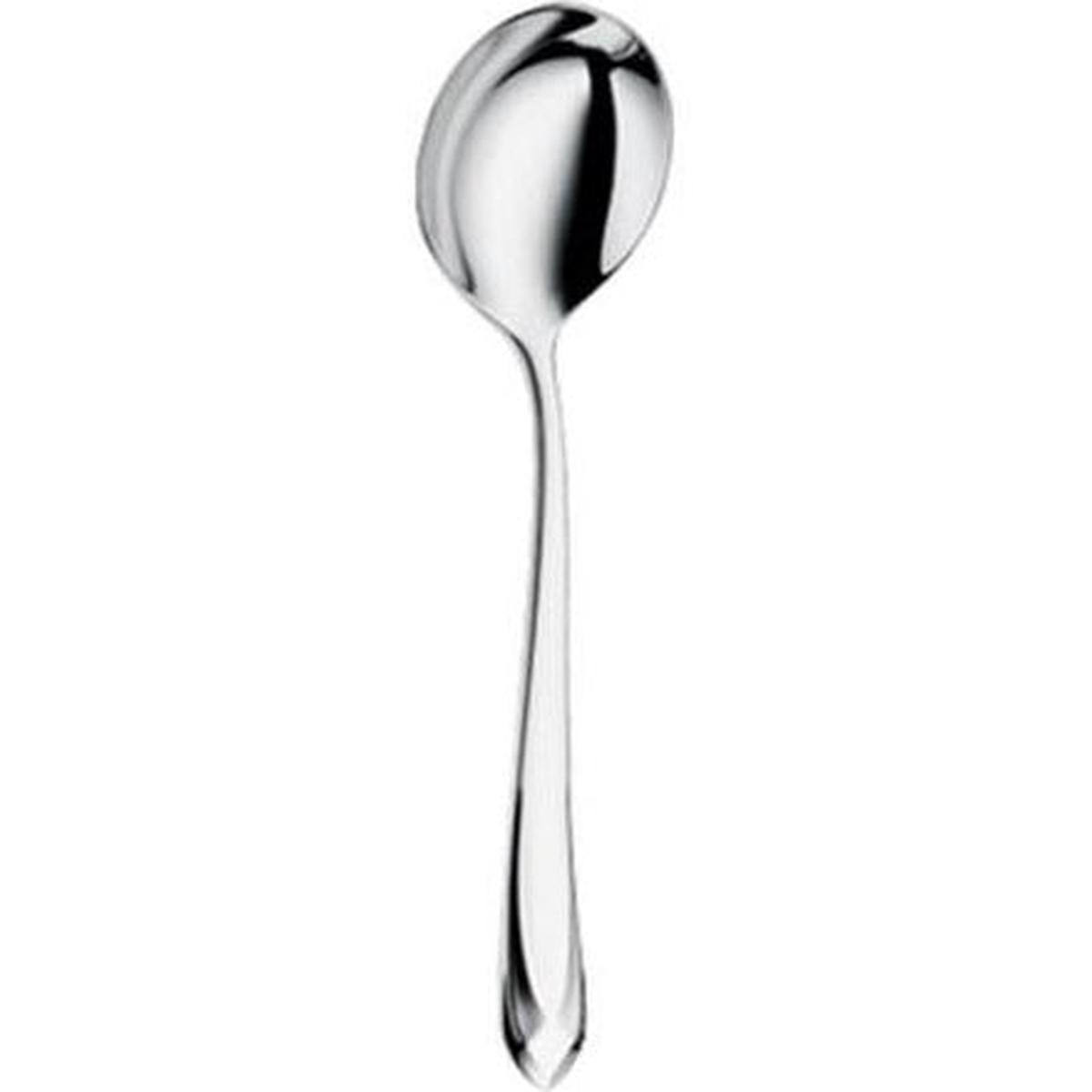 SoupCream spoon Juwel stainless 1810 polished length 6 34 in