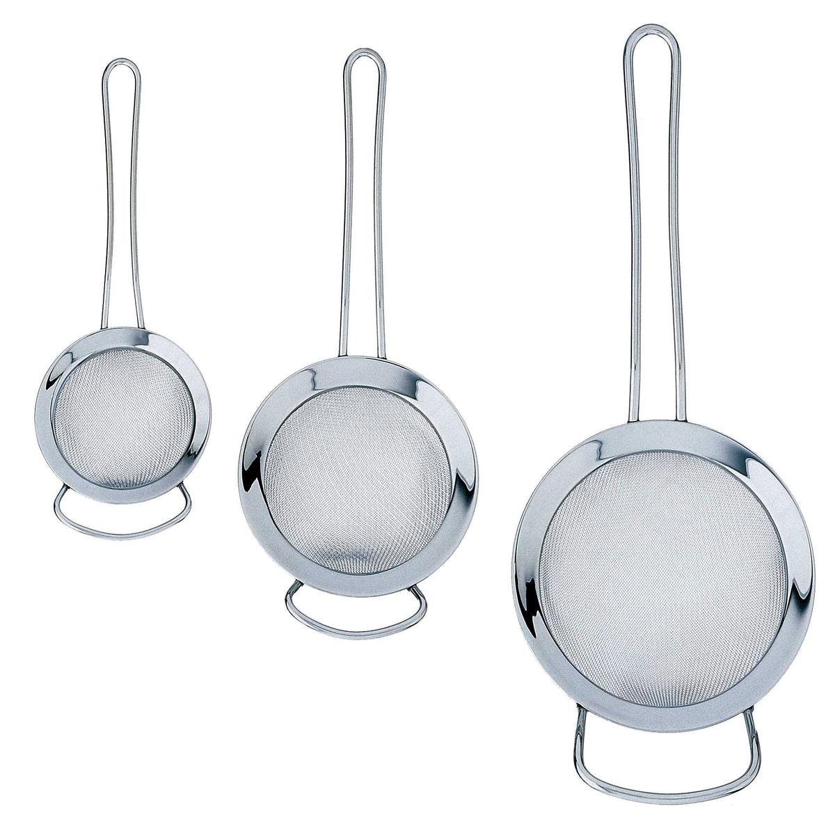 SS Mesh Strainers Set of 3