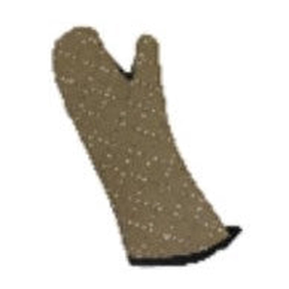 FLAME RETARDANT OVEN MITTS WITH EXTRA DEFENSE LENGTH 17 INCHES