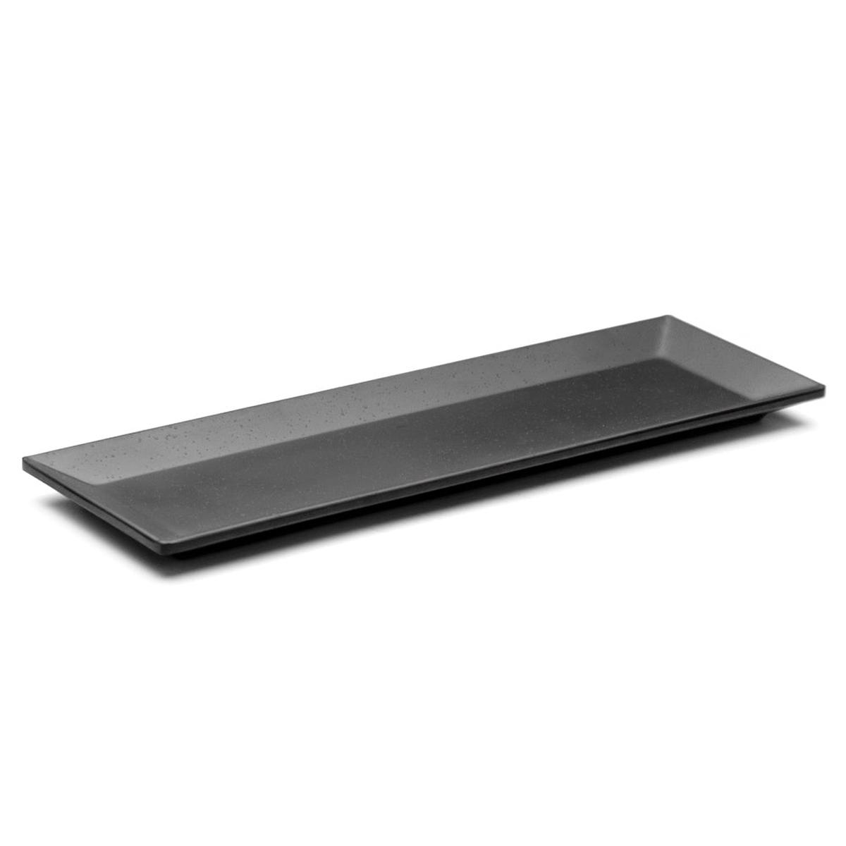 Melamine Rectangular Platter 12-18 Matte Black