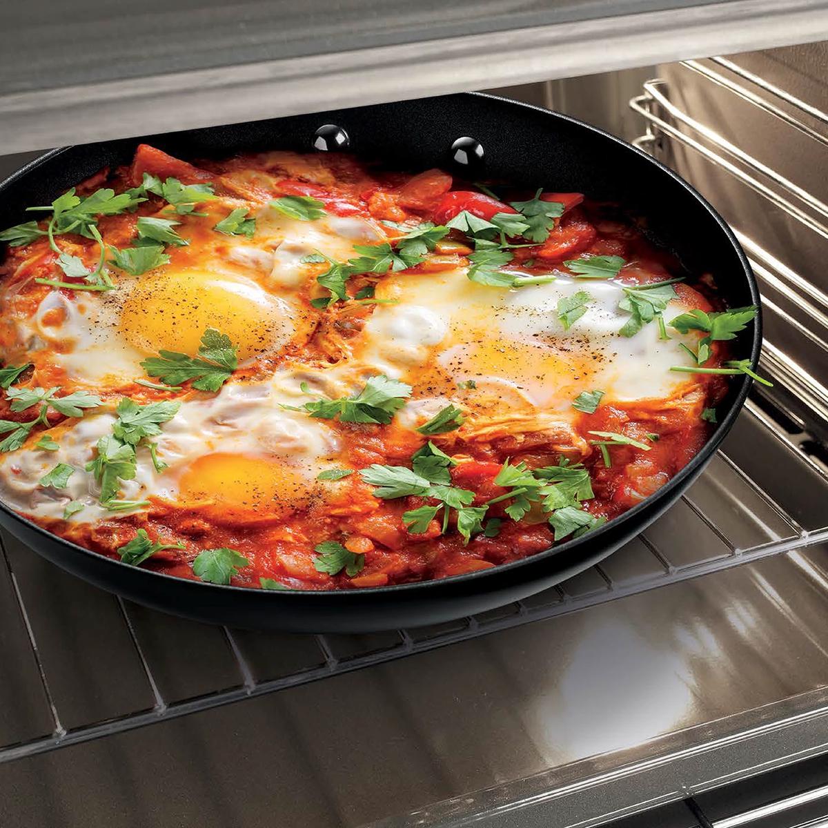 10 Anodized Fry Pan with Detachable Handle