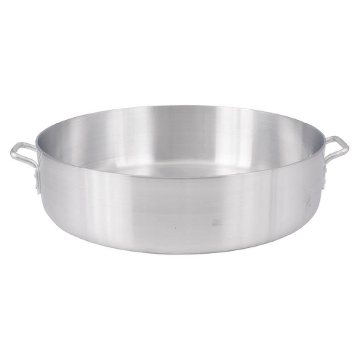 Stanton Trading ABR35HD 35 Quart Brazier Pan Aluminum 21-12 Inch Diameter Without Cover