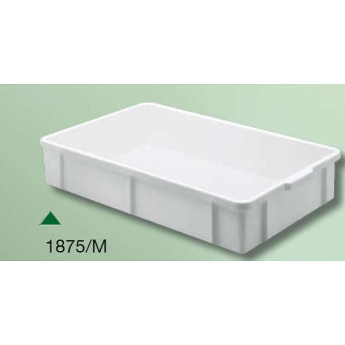 TRANSPORT STACK TRAY COLOR WHITE SIZE 60x40x16cm