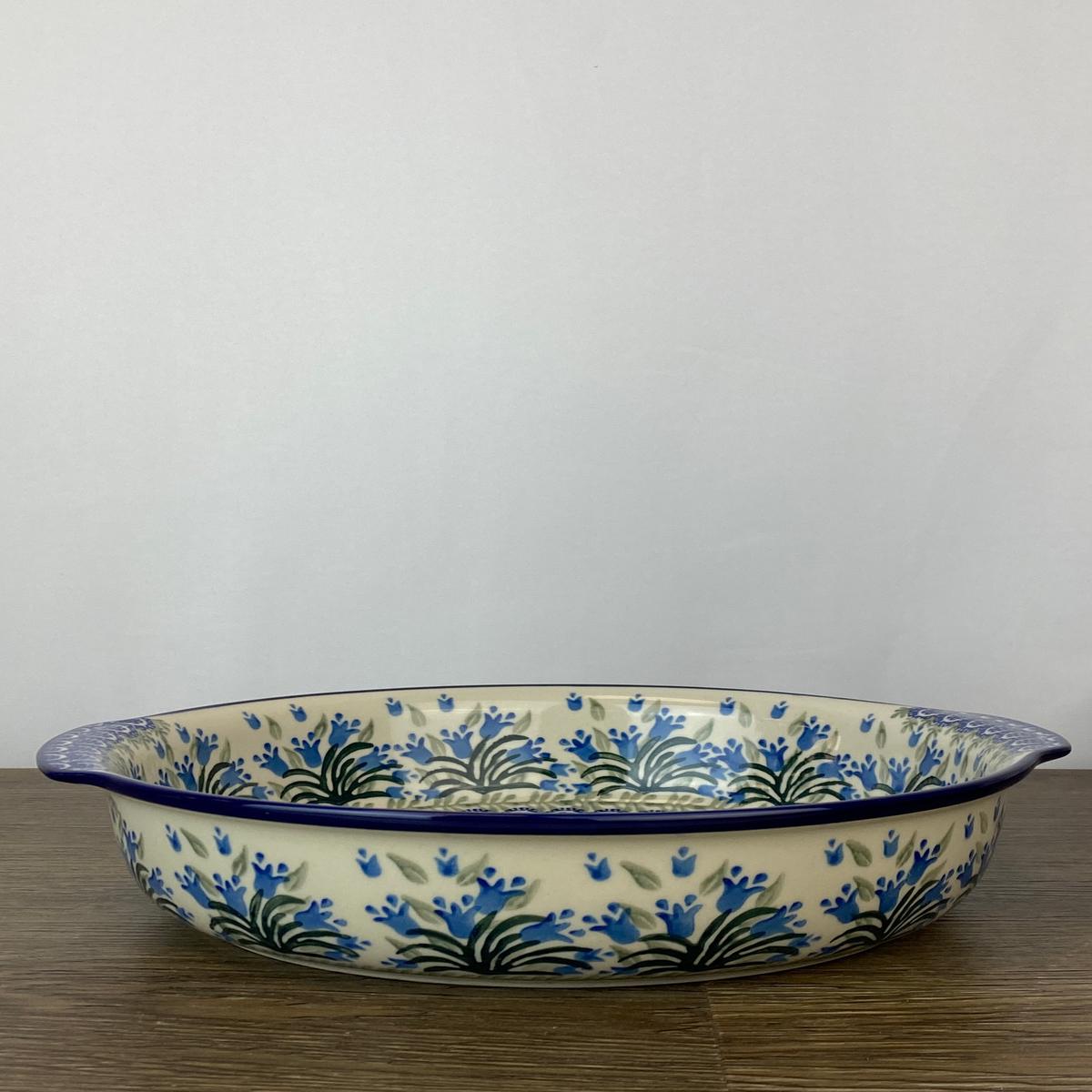 10 Round Baker With Handles - Shape 418 - Pattern 1432