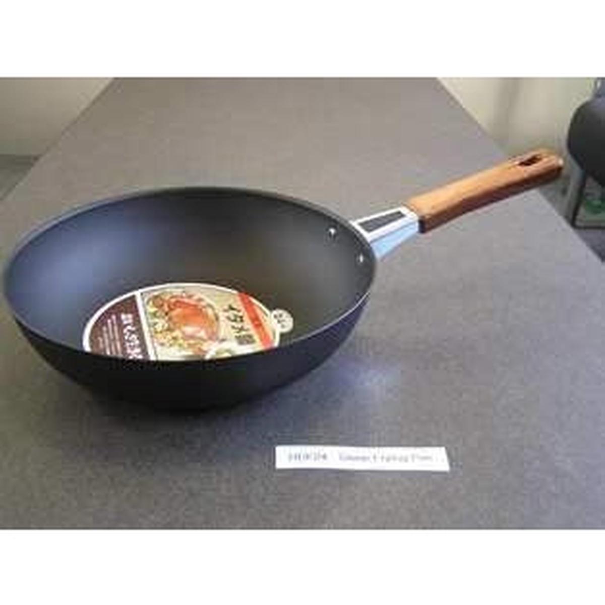 BLACK DEEP FRY PAN 30 CM