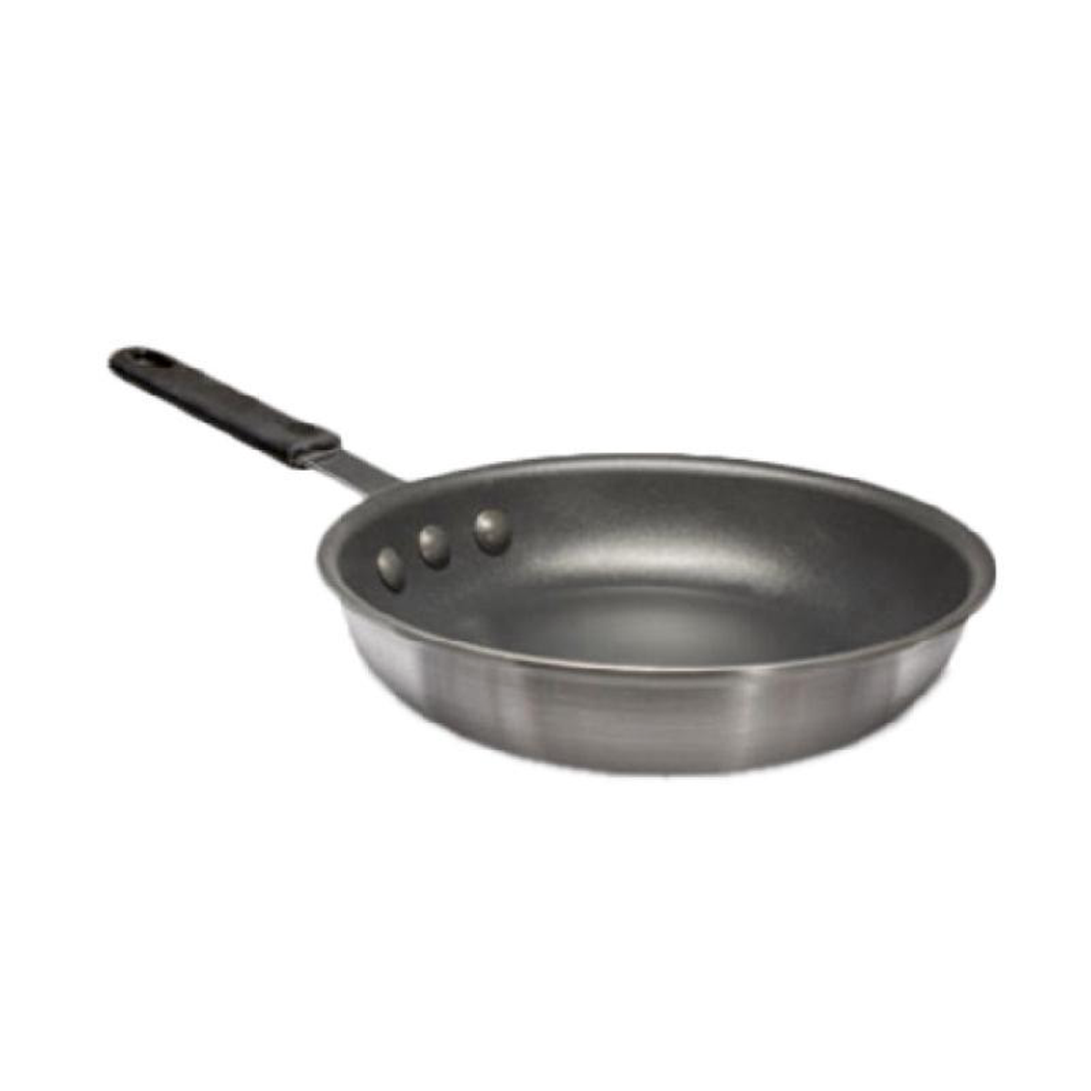 Crestware FRY07XH 7-12 Inch Riveted Stay Cool Handle Fry Pan Aluminum with Non-Stick