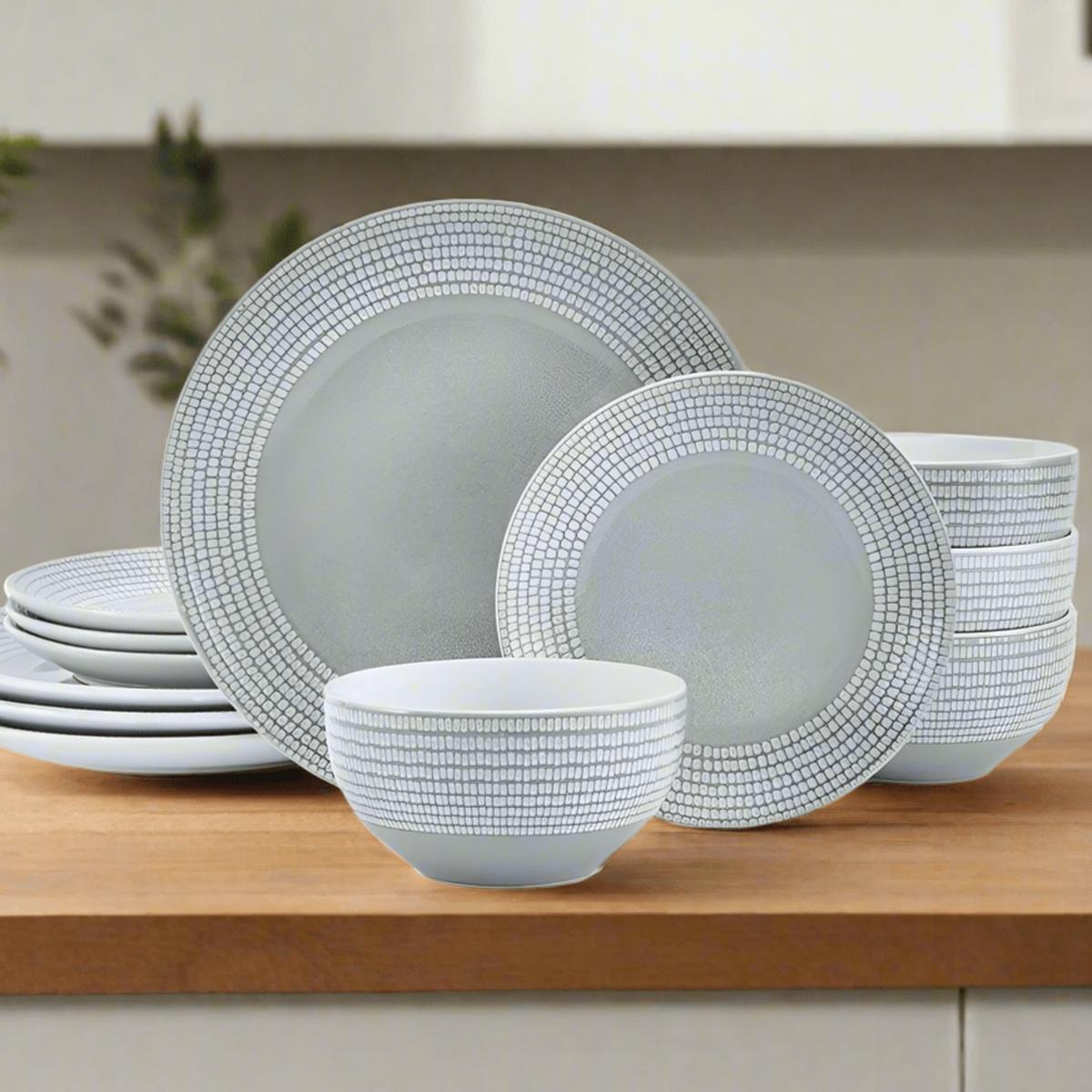 Felicity 12 Piece Dinnerware Set Service for 4