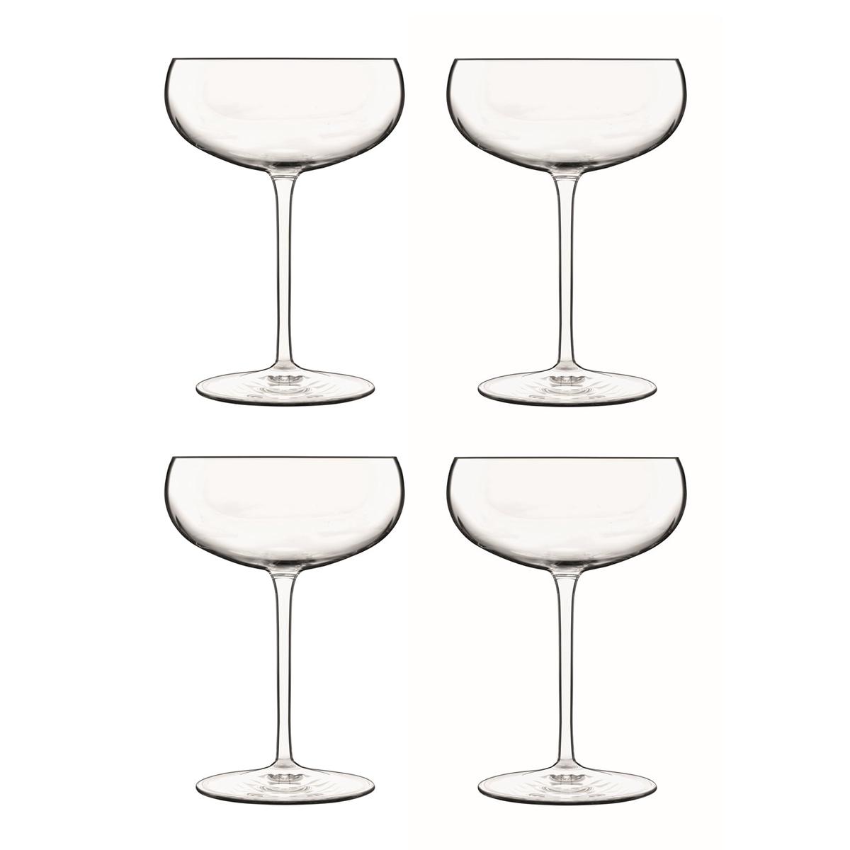 Luigi Bormioli Talismano Old Martini Glass Set of 4