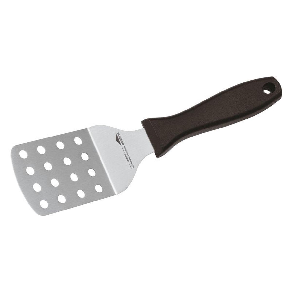 SPATULA CRANKED PERFORATED