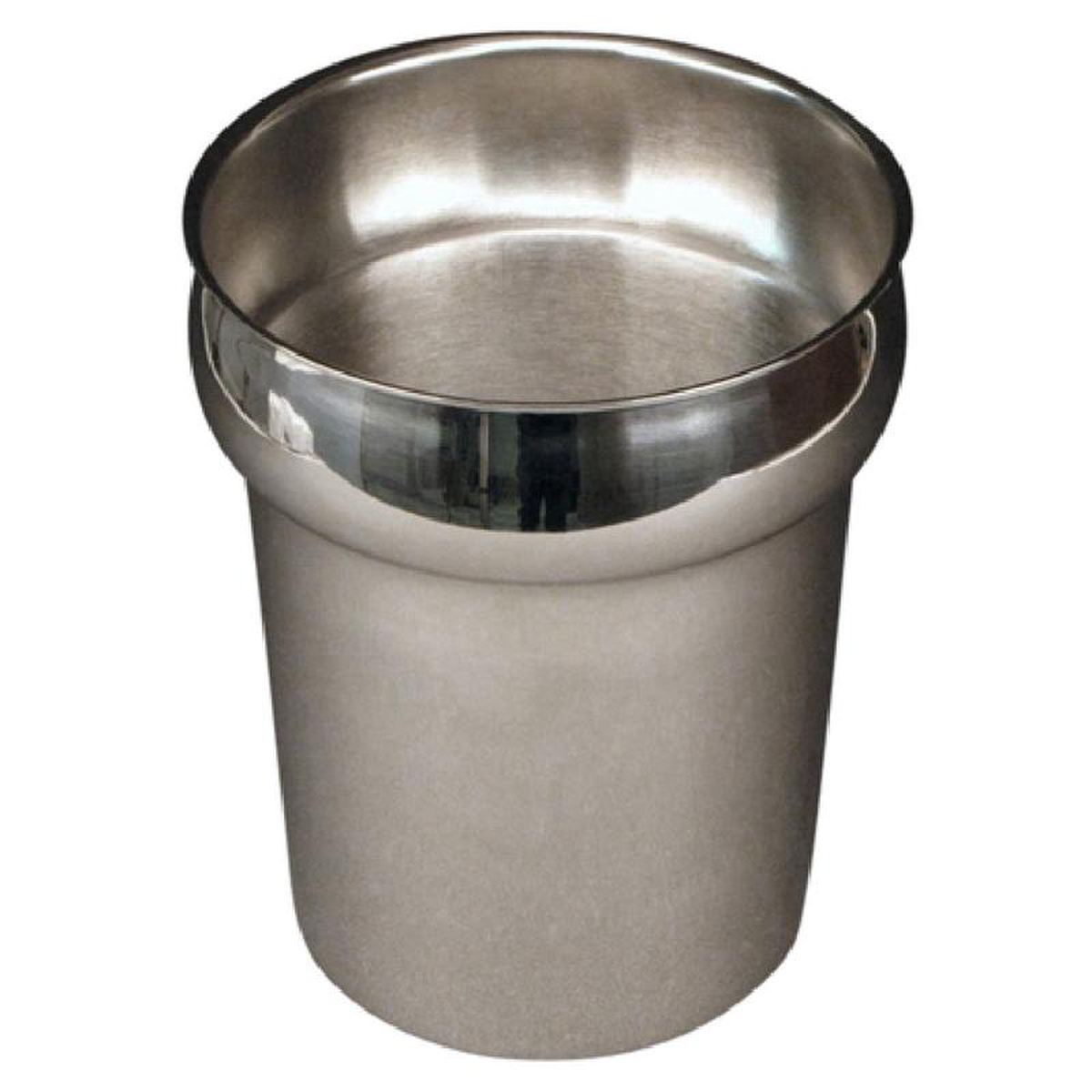 Steelite DW04SINSSS 4 Quarts Insert Pan with 1810 Stainless Steel