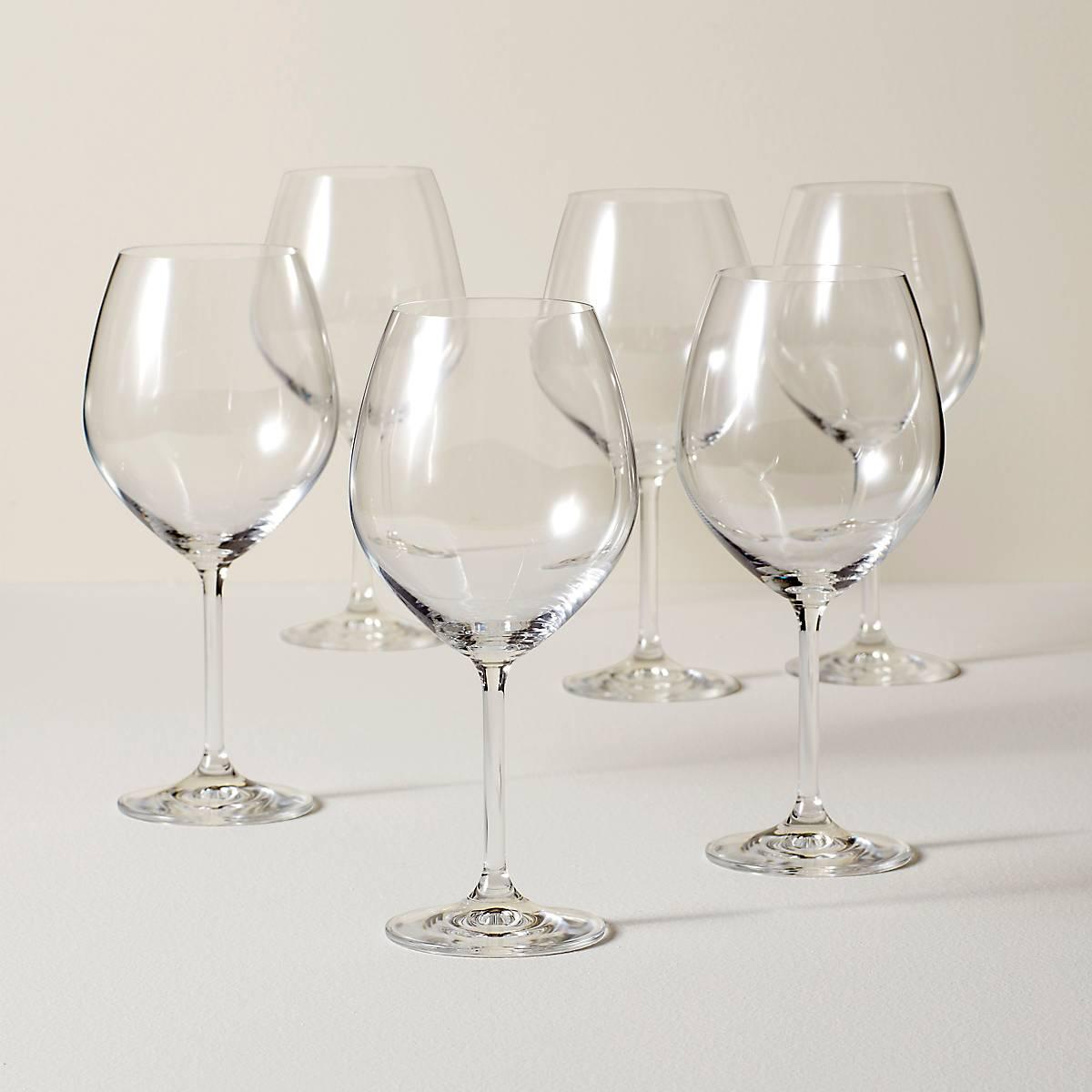 Tuscany Classics Red Wine Glasses Set of 6