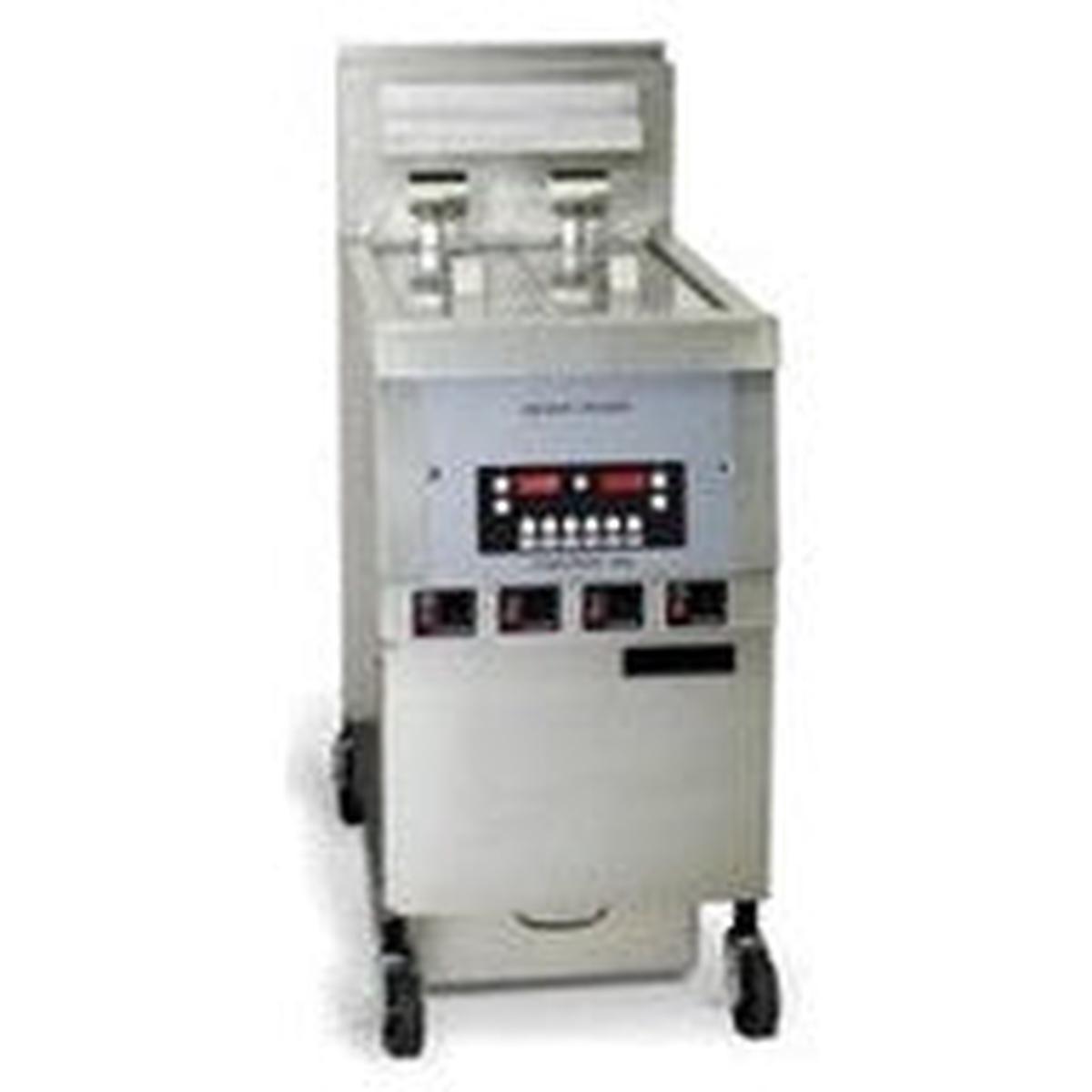 1 Well Full Vat Electric Open Fryer with Computron 1500 control (Built-In Filtration) WITHOUT COVER