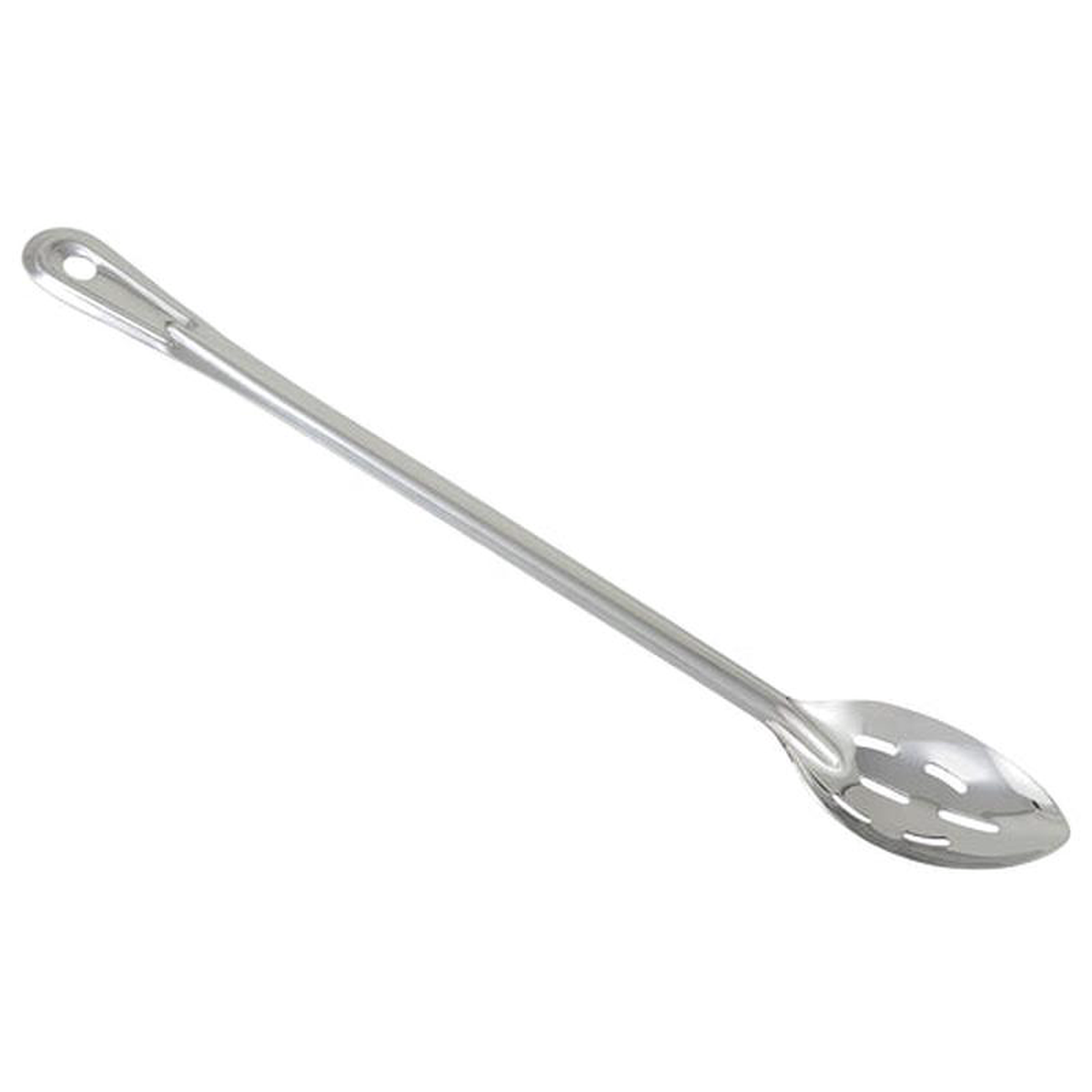 BSSN-18 WincoBasting Spoon 188221 long slotted one-piece stainless steel Prime NSF