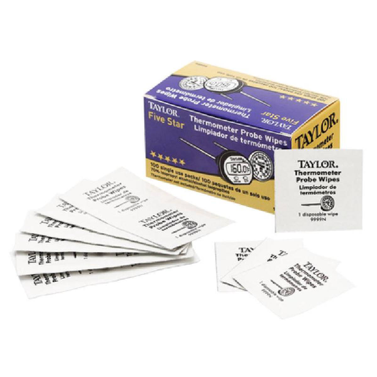 Taylor 9999N 70 Isopropyl Alcohol Probe Wipes 10 Boxes Cases