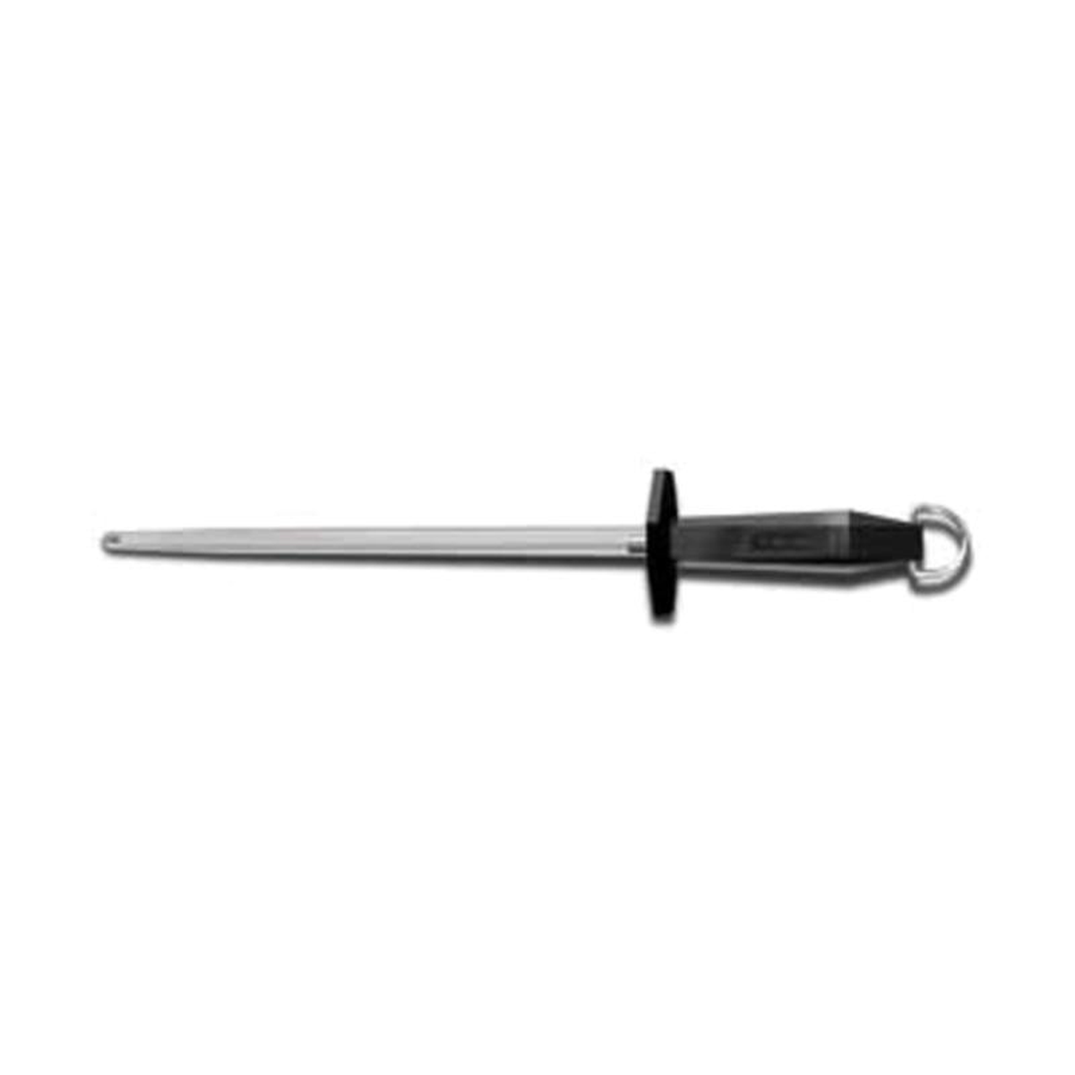 789917 Victorinox 128221 Combination Cut Knife Sharpening Steel w Black Plastic Handle