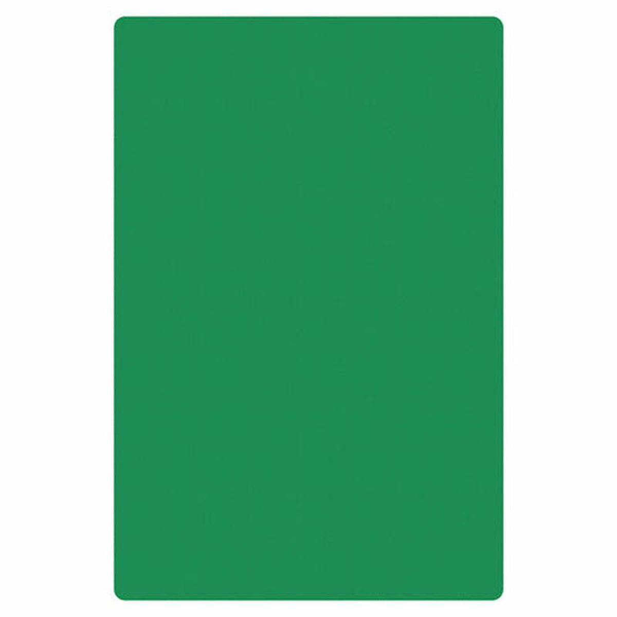 PLCB181205GR Thunder Group 128221 x 188221 Green Polyethylene Cutting Board