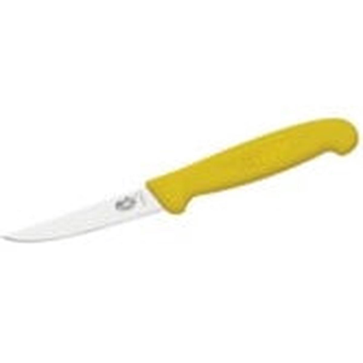 VICTORINOX RABBIT KNIFE YELLOW HANDLE - 10 CM