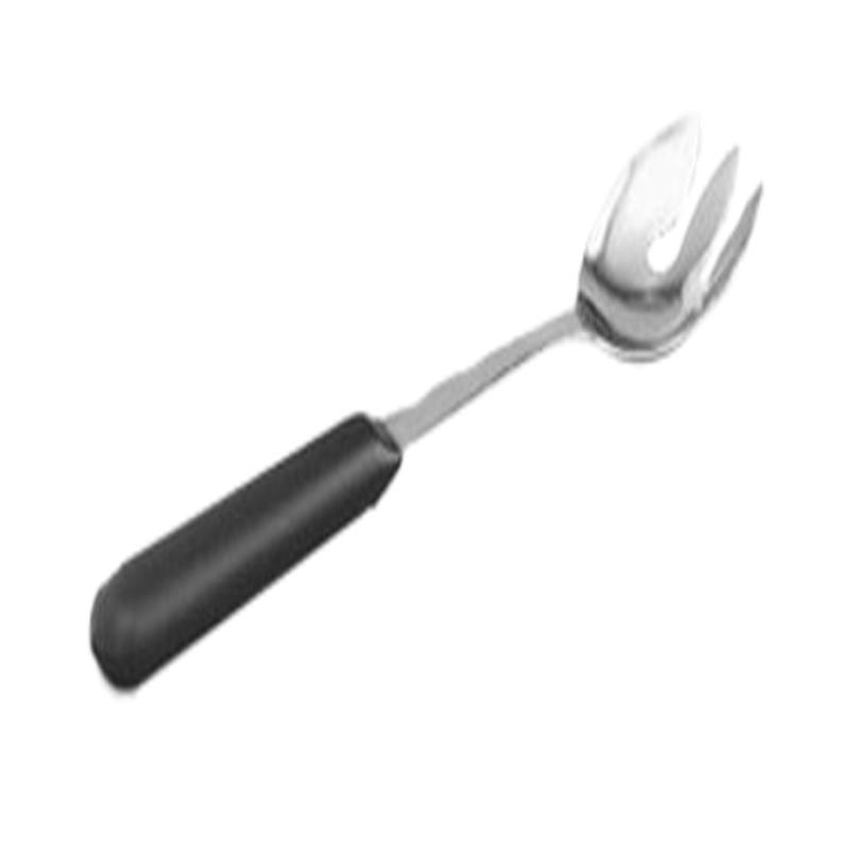 46920 Vollrath 11-588221 Black Notched Serving Spoon w Hollow Handle