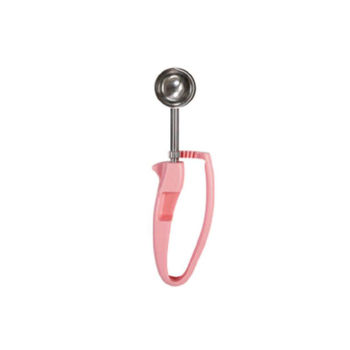 Zeroll 2060-EX 1-716 Inch Bowl Diameter Ergonomic Disher Stainless Steel Pink Handle