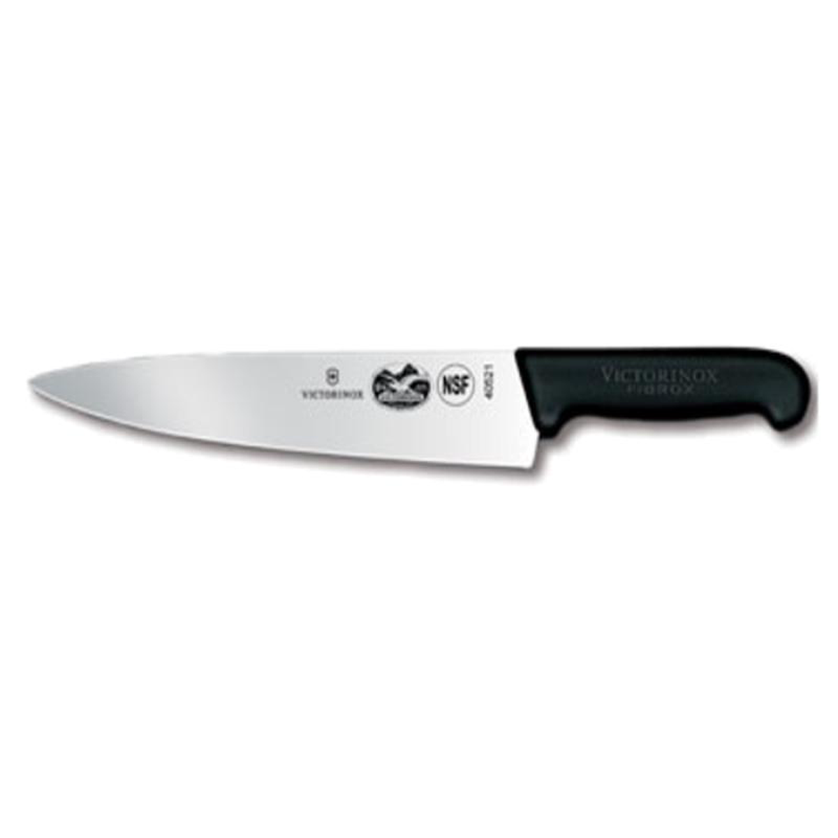 5200325 Victorinox 108221 Chef Knife w Black Fibrox Handle