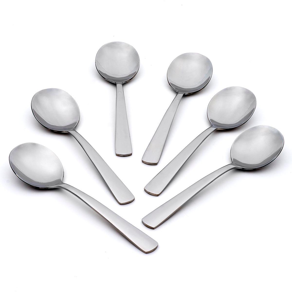Aptitude Soup Spoons Set of 6