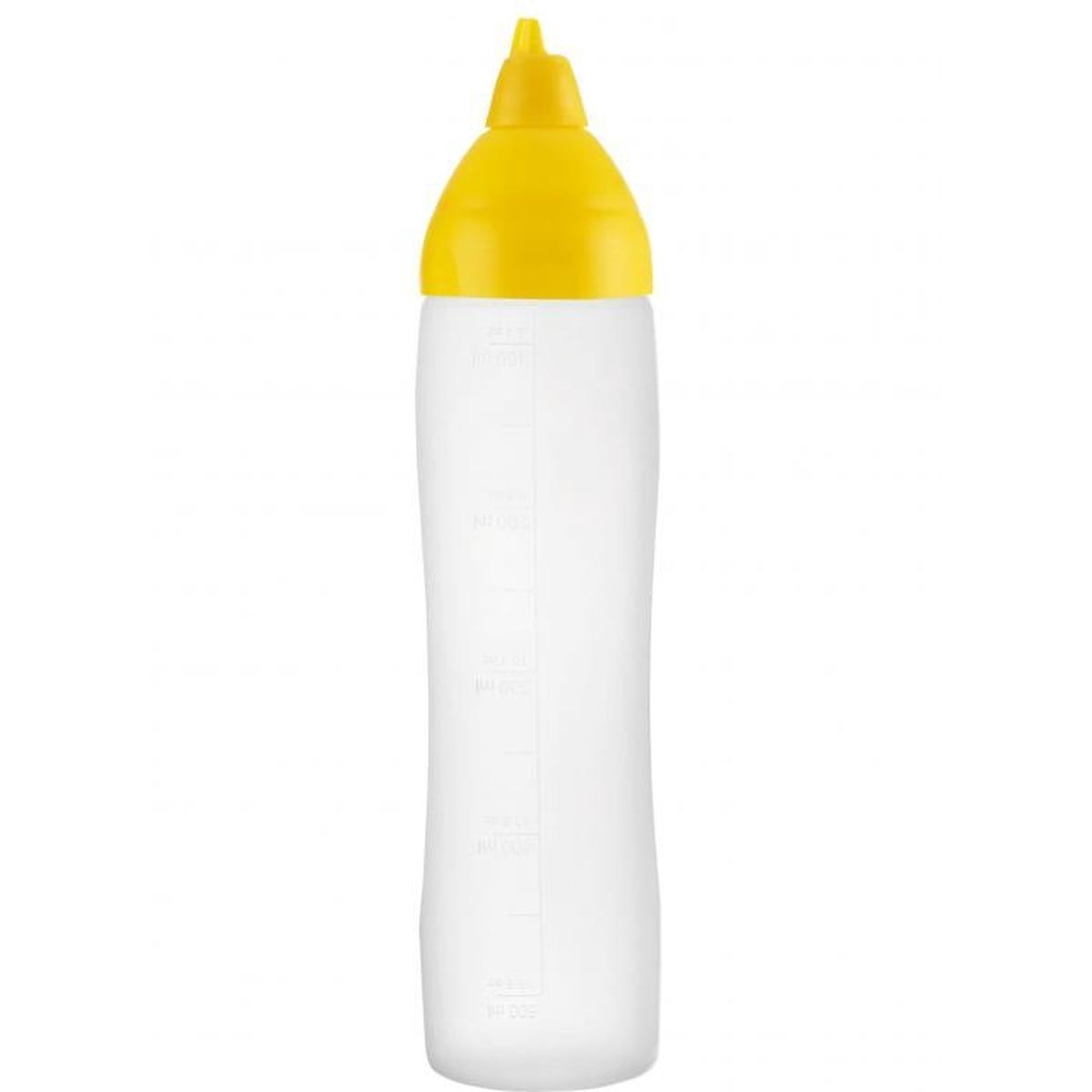 ARAVEN NON DRIP SAUCE DISPENSER 17 OZ YELLOW