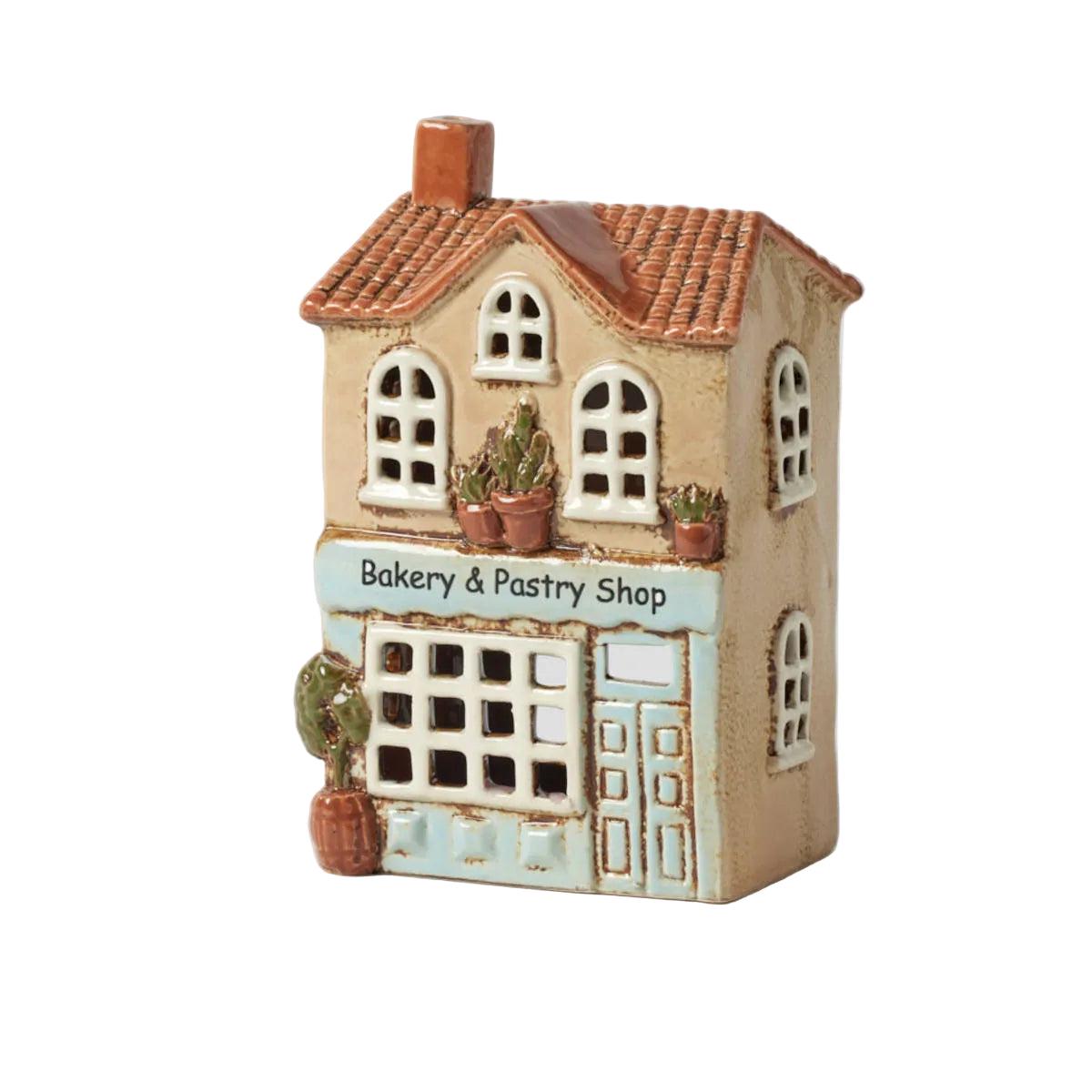 Pilbeam Living Bakery Pastry Shop Tealight Holder 12 x 9 x 18cm