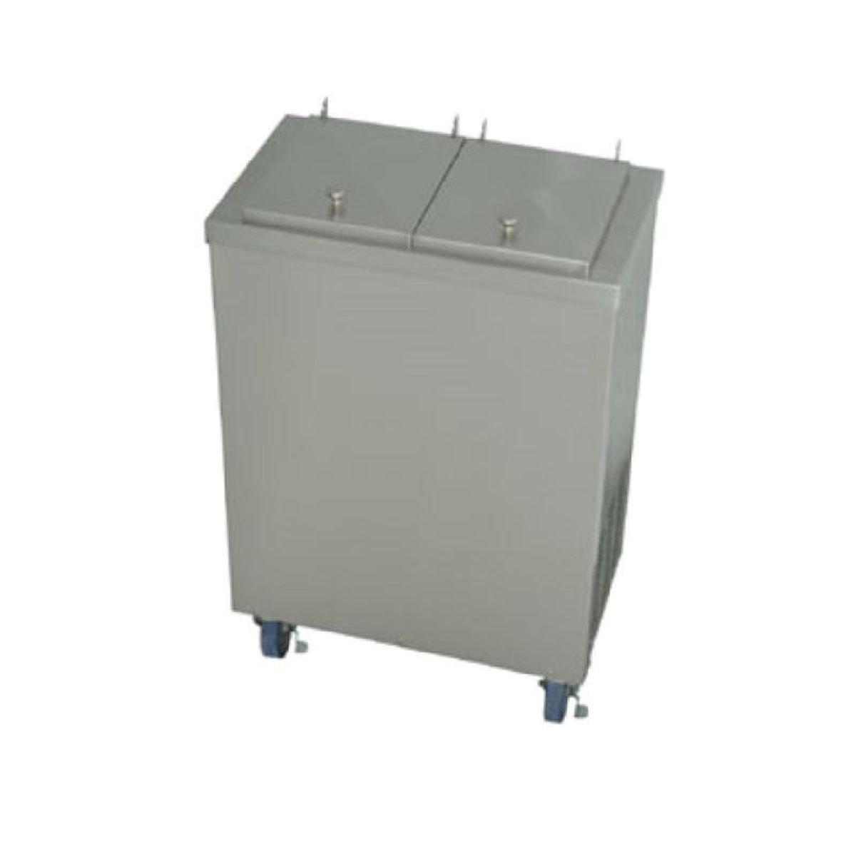 Stoelting MDC2-37-A 23-78 Inch Air-Cooled Ice Cream Dipping Cabinet with Casters