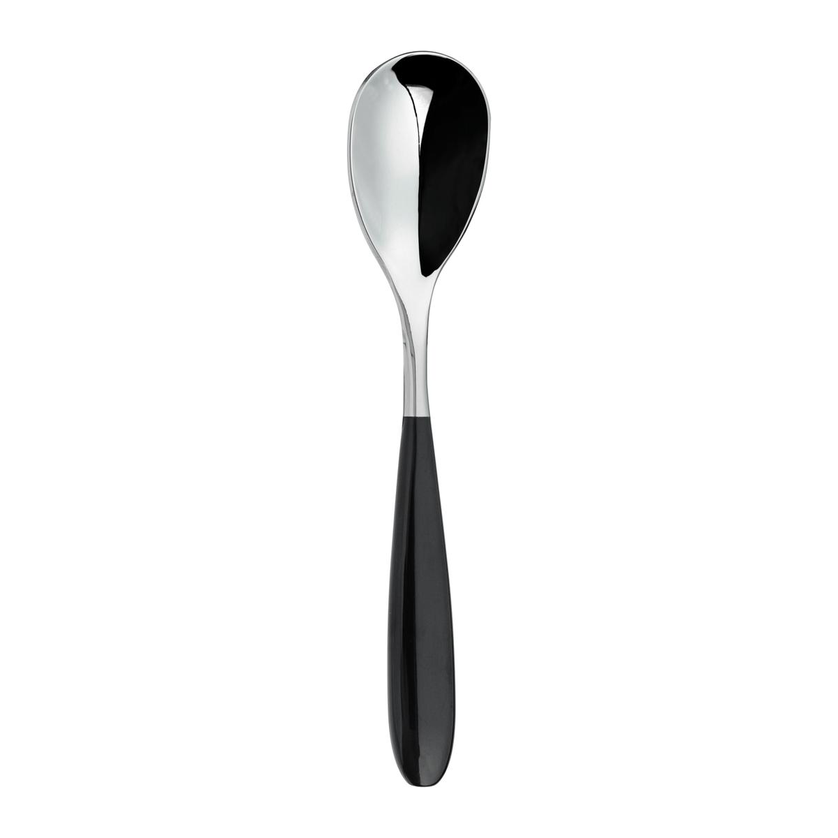 Yin Yang Black Set of 2 Teaspoons