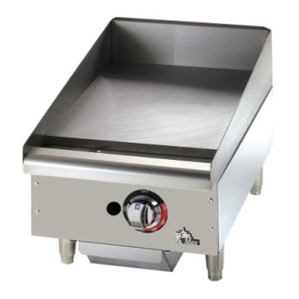 15 (38CM) HEAVY DUTY ELECTRIC GRIDDLE COUNTERTOP THERMOSTAT CONTROL