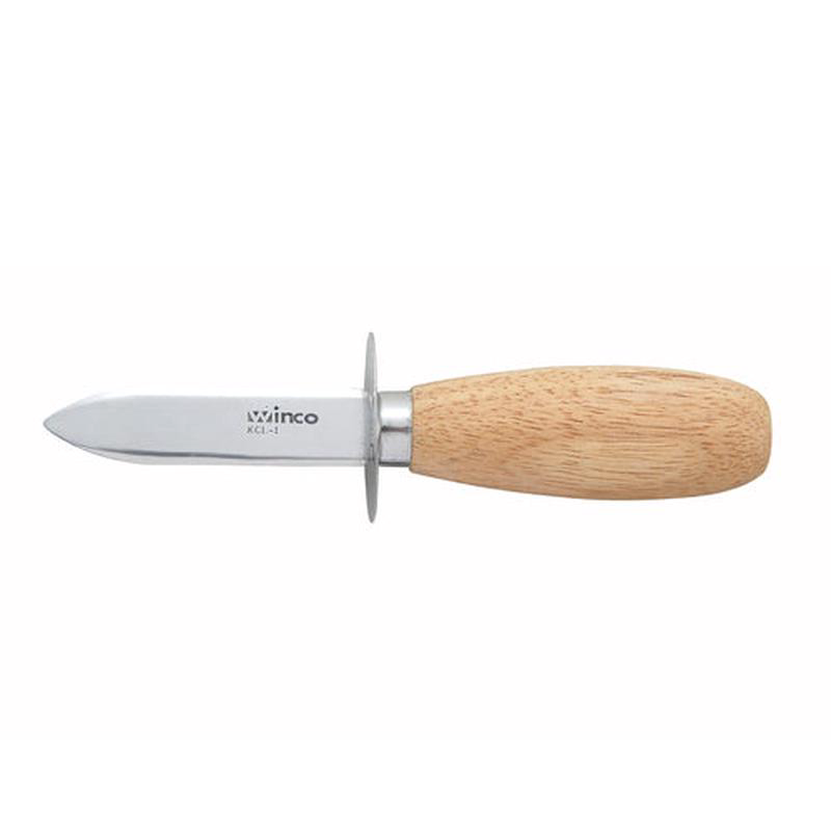 KCL-1 Winco 5-788221 OysterClam Knife w Wood Handle
