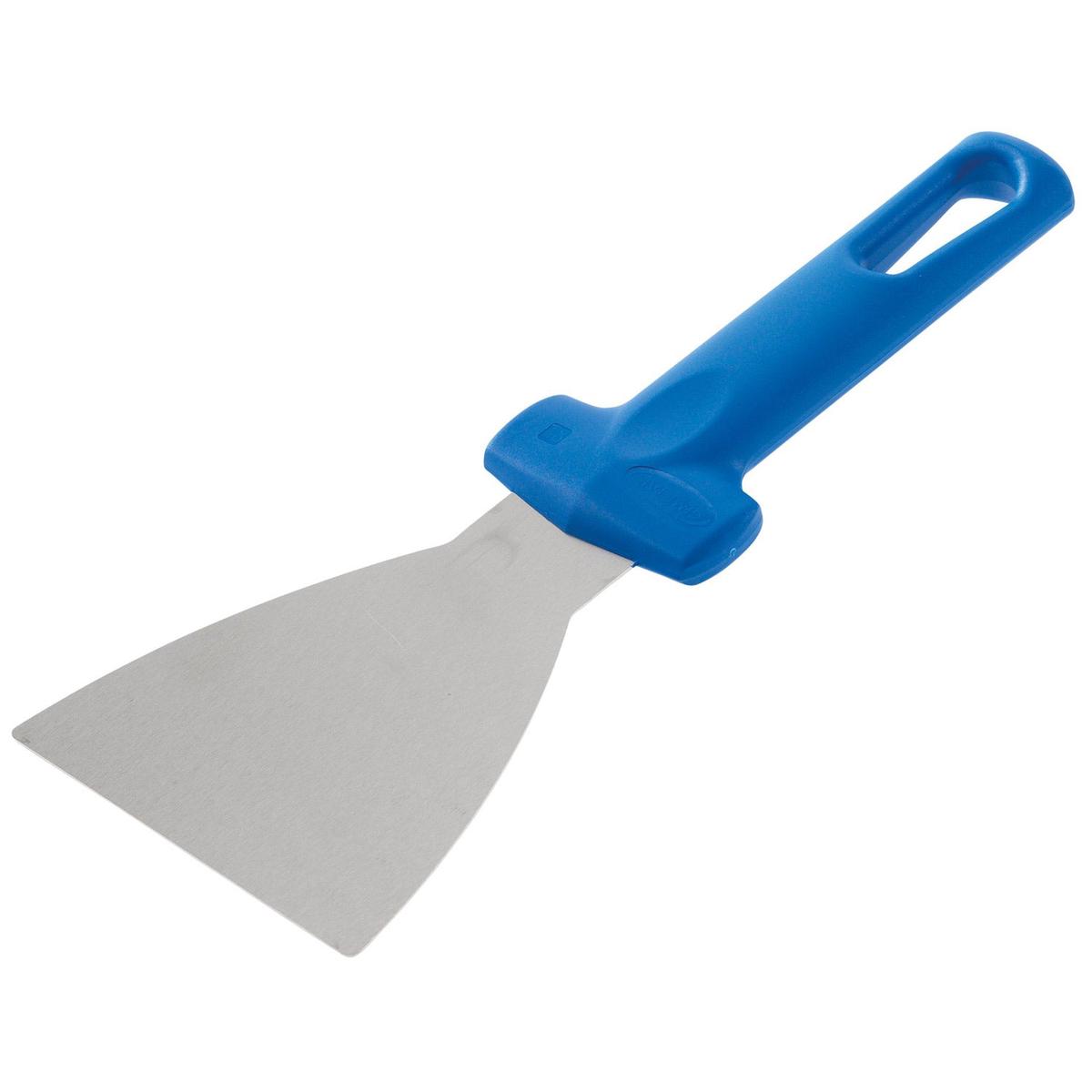 SPATULA FLEXIBLE STAINLESS STEEL SCRAPER 10x9 CM FIXED GRIP