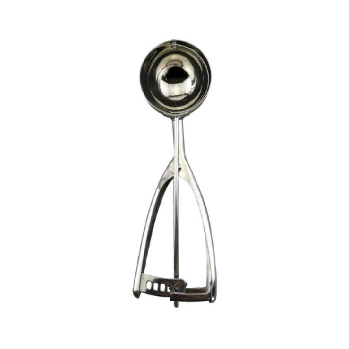 CAC China SICD-12S 275 Oz Ambidextrous Squeeze Disher Stainless Steel