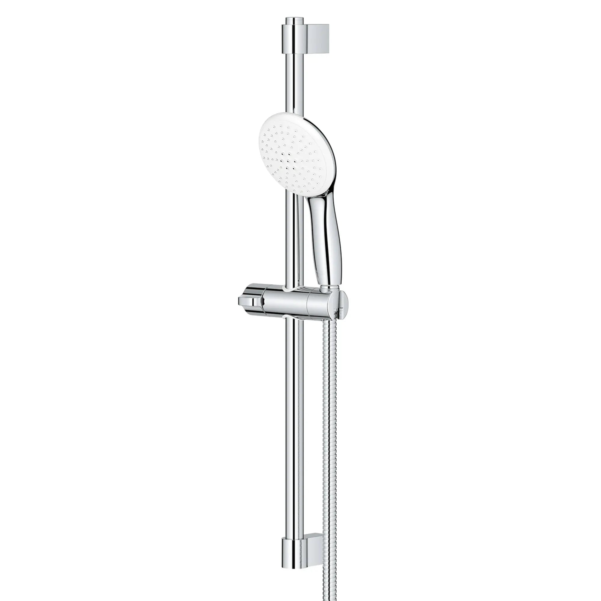 Tempesta Round 110 24 Shower Rail Set 2-Spray 15 GPM (57 Lmin)