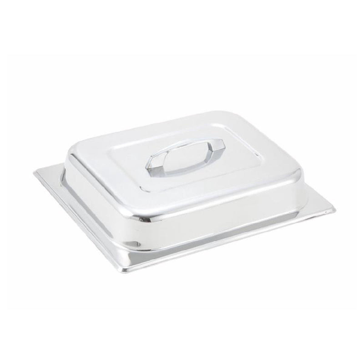 Winco C-DCH Dome Cover 12 Size With Handle Stainless Steel