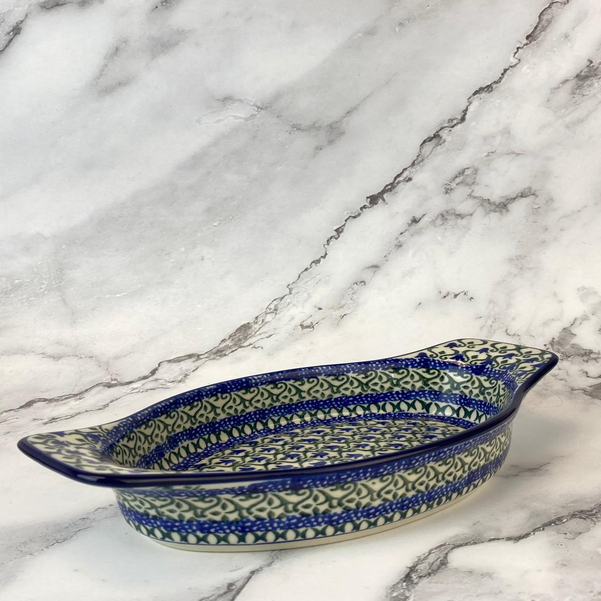 Oval Baker with Handles - Shape A32 - Pattern 585