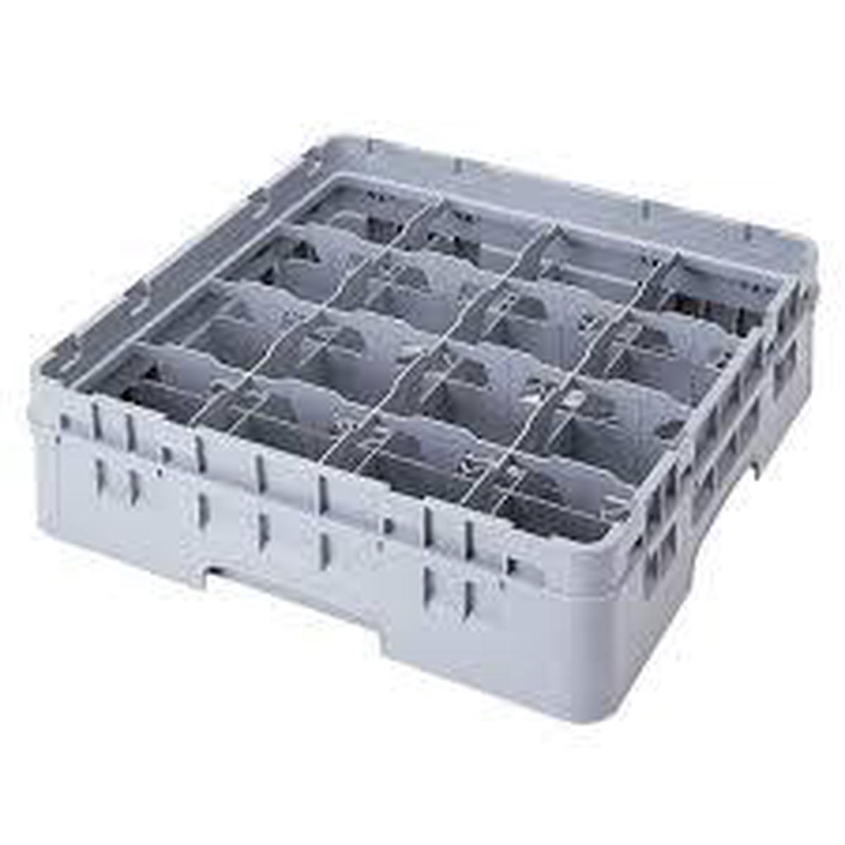 CAMBRO CAMRACK 16 CUP 4 14- SOFT GRAY
