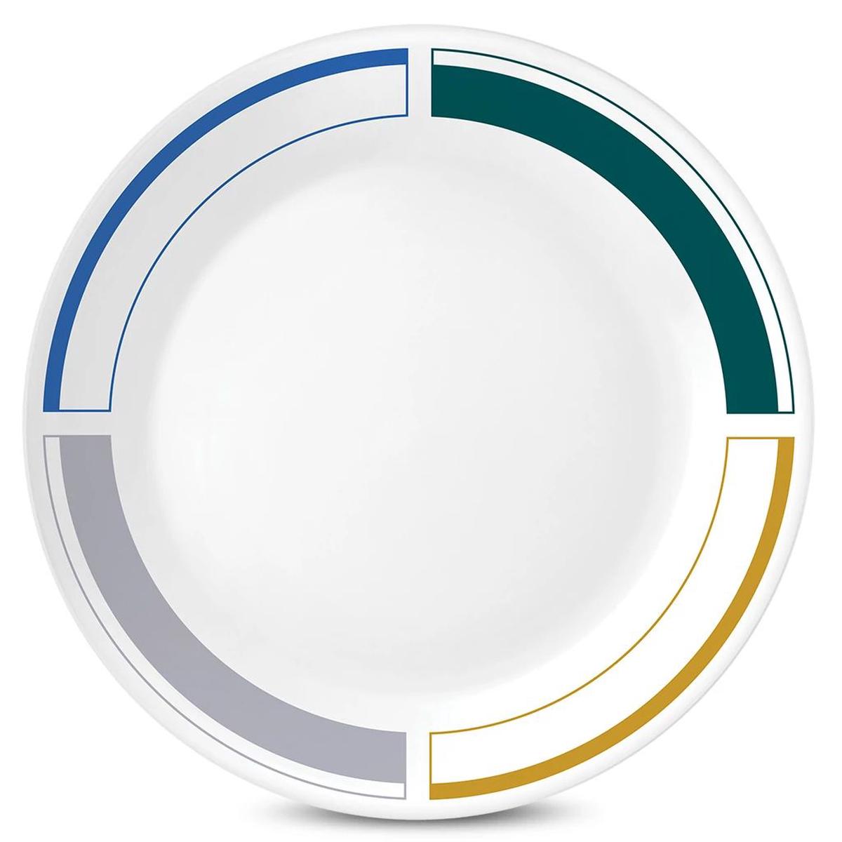 Corelle Color Block 1025 Dinner Plate