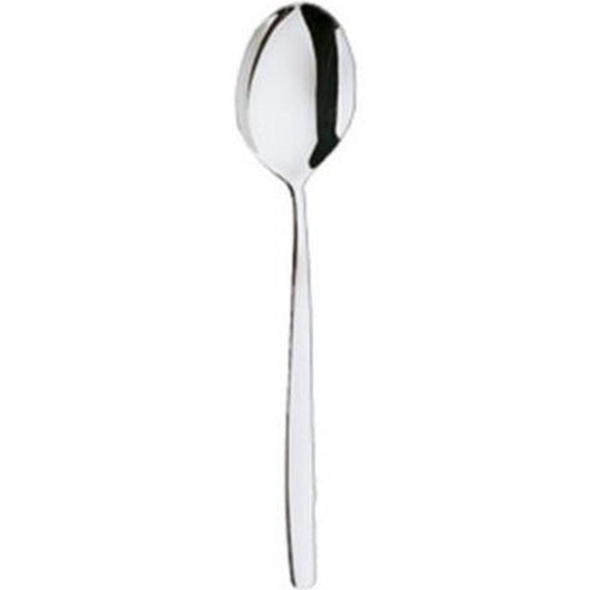 Dessert spoon Bistro stainless 1810 polished length 7 14 in