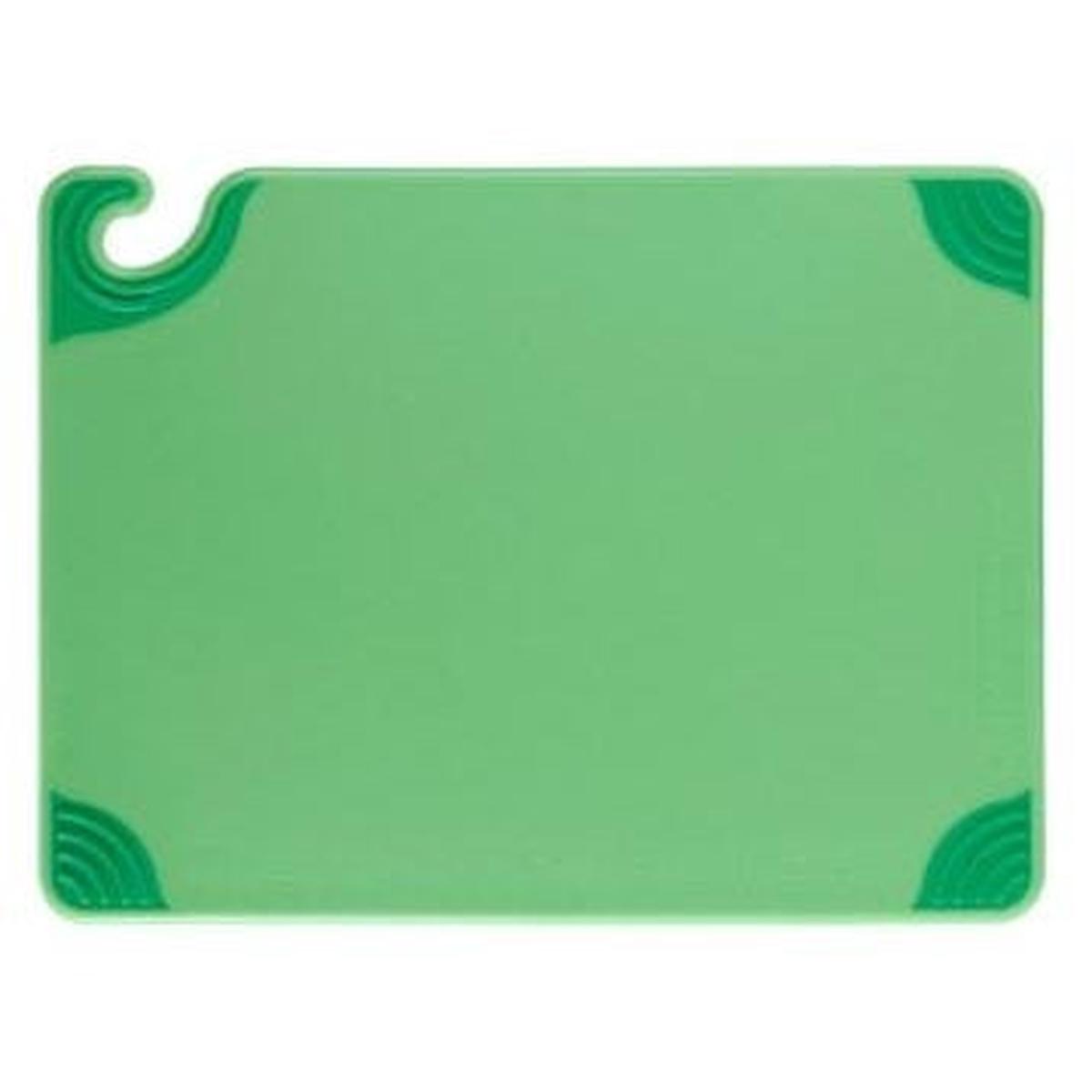 SAN JAMAR SAF-T-GRIP CUTTING BOARD GREEN - 385011 CM