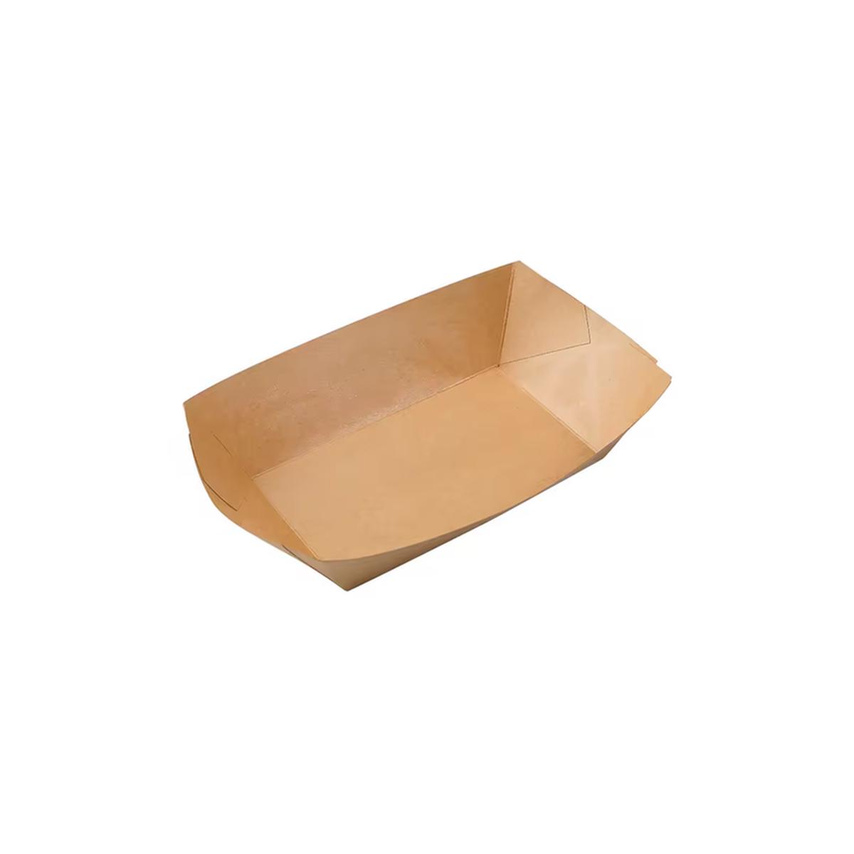 05LB Kraft Paper Tray with PE Liner 855036mm 1000cs