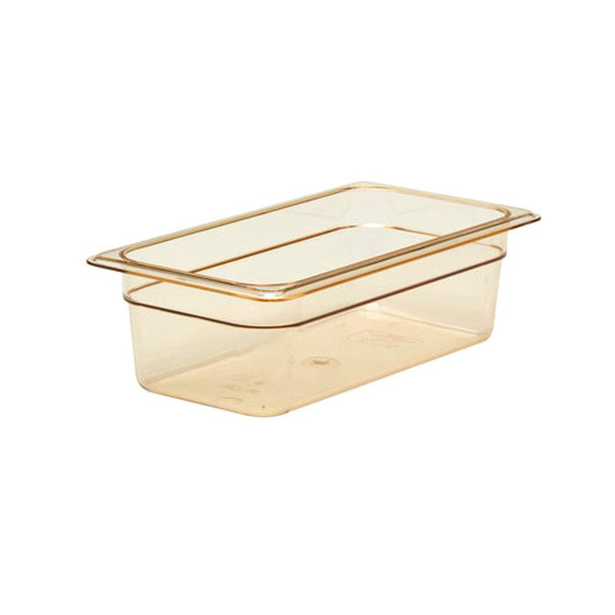 34HP150 Cambro 13 Size 48221 Deep H-Pan High Heat Hot Food Pan Amber