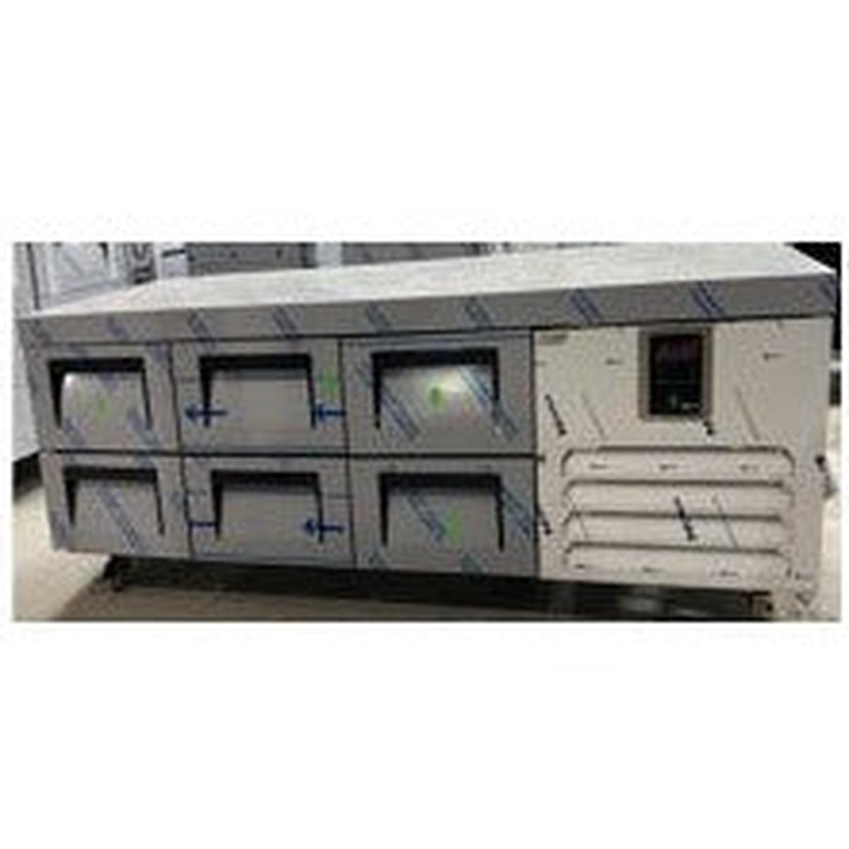 Low Boy WGN 6 Drawers Refrigerator with Wheels