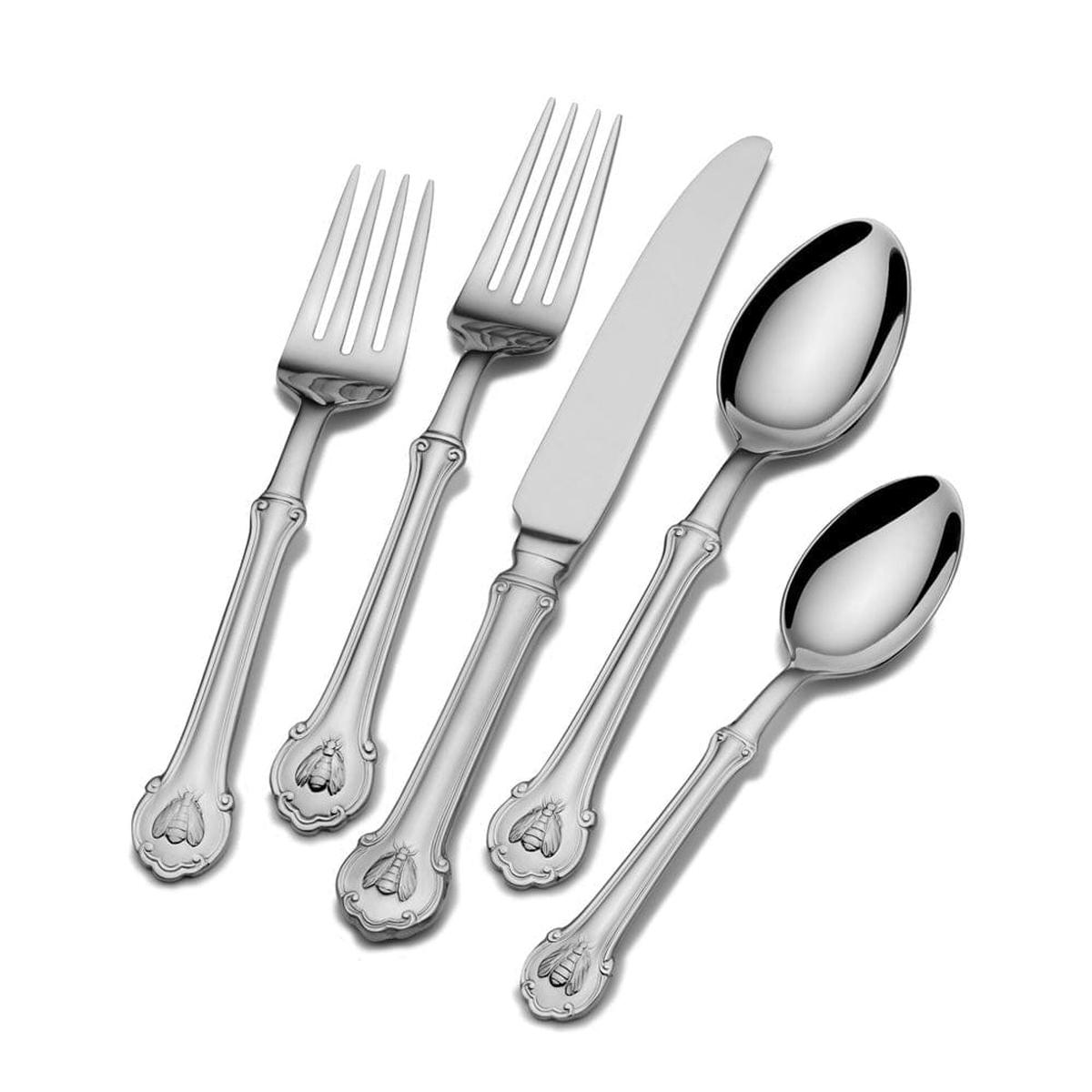 Napoleon Bee 45 Piece Flatware Set Service for 8