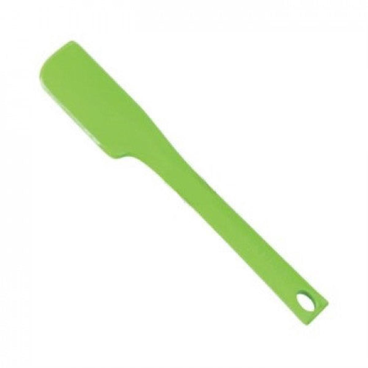 SOFT GREEN PLASTIC SPATULA 25 CM