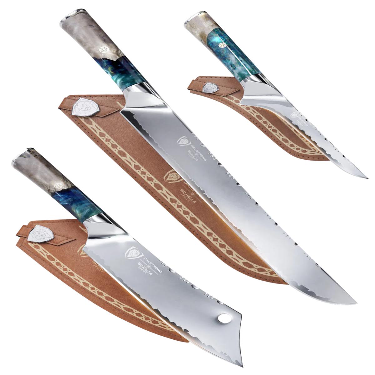 Valhalla Bundle 12 Slicer Knife 6 Boning Knife 8 Crixus Knife