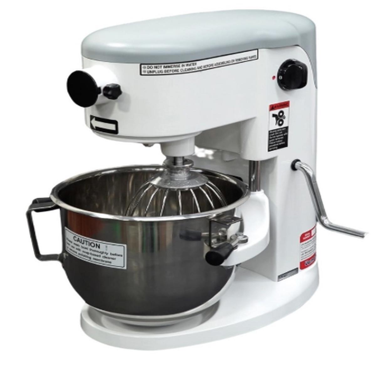 5 LTR HEAVY DUTY PLANETARY MIXER WITH VARIABLE SPEED SS BOWL POURING SHIELF