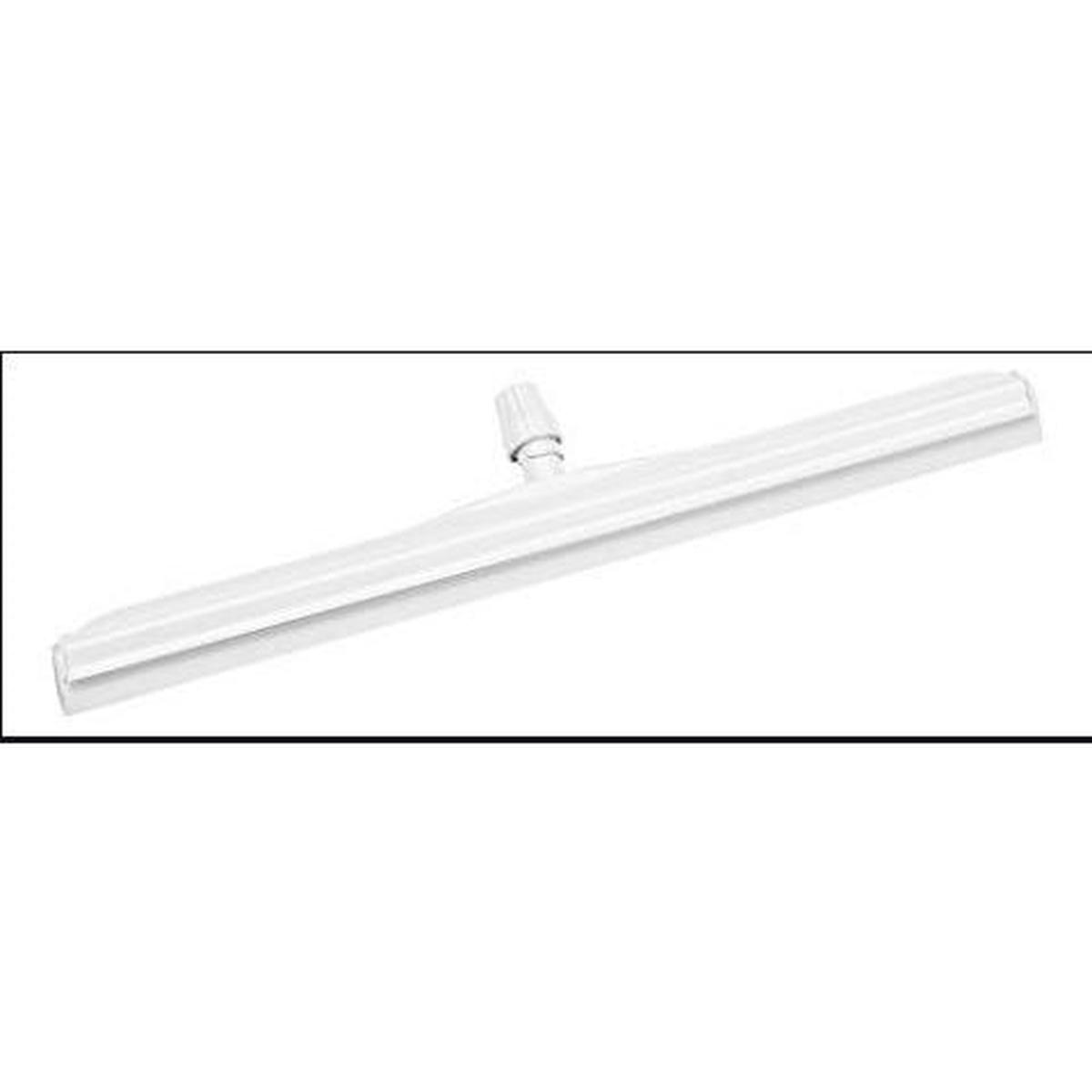 WHITE PLASTIC FLOOR SQUEEGEEWHITE RUBBERDIA-45CM
