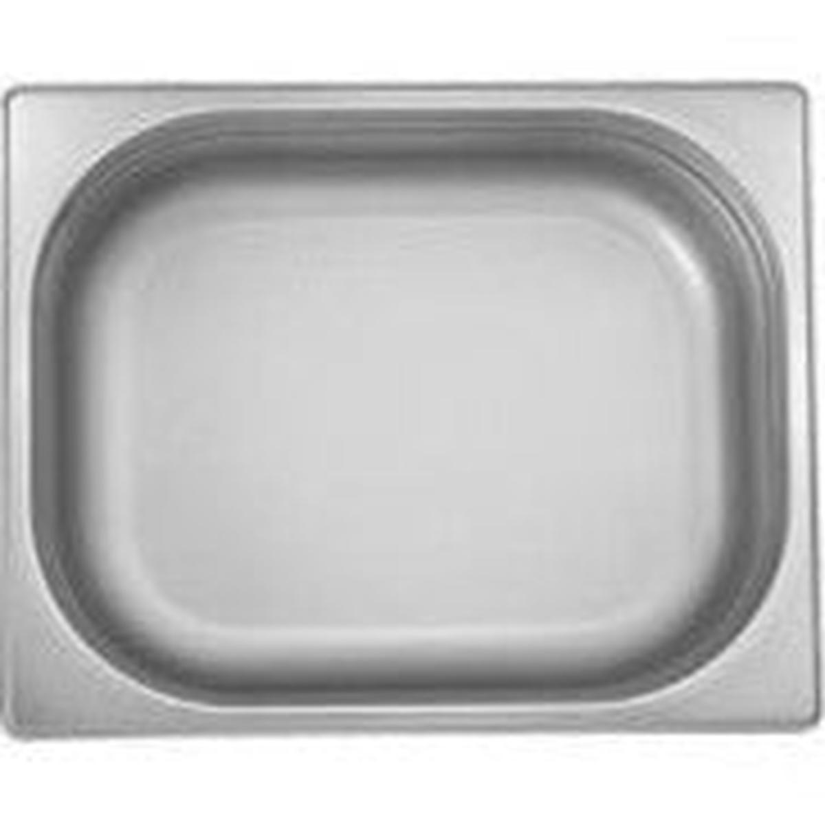 (03111210060) SS GASTRONORM CONTAINER GN 12-100 Size 265 mm Cap 6 Ltr