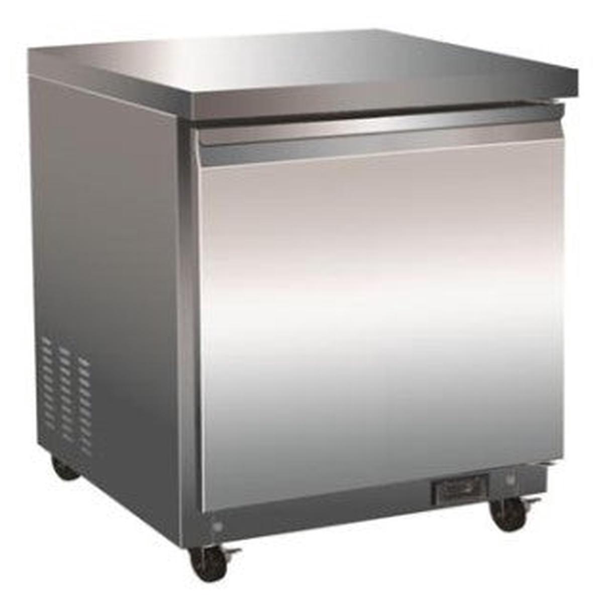 1 Door UnderCounter Freezer with 1 Shelf and Castors